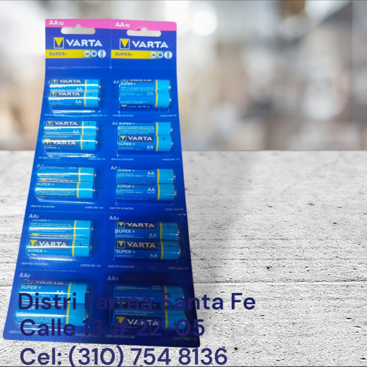 VARTA PILA  AAA TIRA X 10 PARES (IVA)