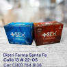 PRESERVATIVO +SEX CAJA X 60 UNIDADES X 3 ESTUCHES