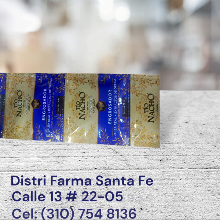 SHAMPOO TIO NACHO X 10 SOBRES