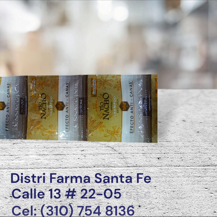 SHAMPOO TIO NACHO X 10 SOBRES