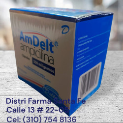 AMDELT 500MG X 100 CAPSULAS (AMPICILINA)