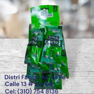 MAQUINA SCHICK EXACTA X 12 UNIDADES (IVA)