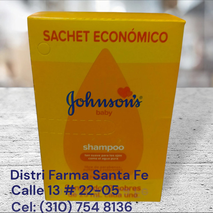 SHAMPOO JOHNSONS X 12 SOBRES (IVA)