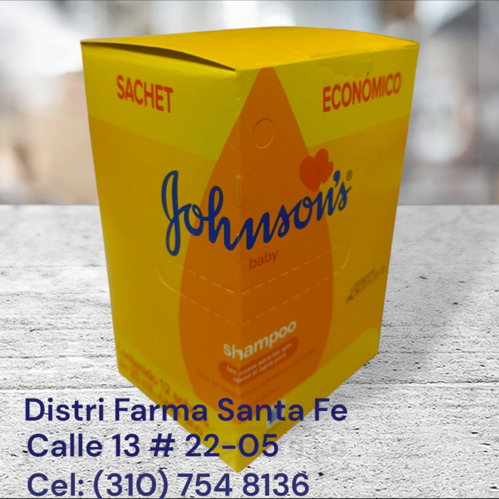 SHAMPOO JOHNSONS X 12 SOBRES (IVA)
