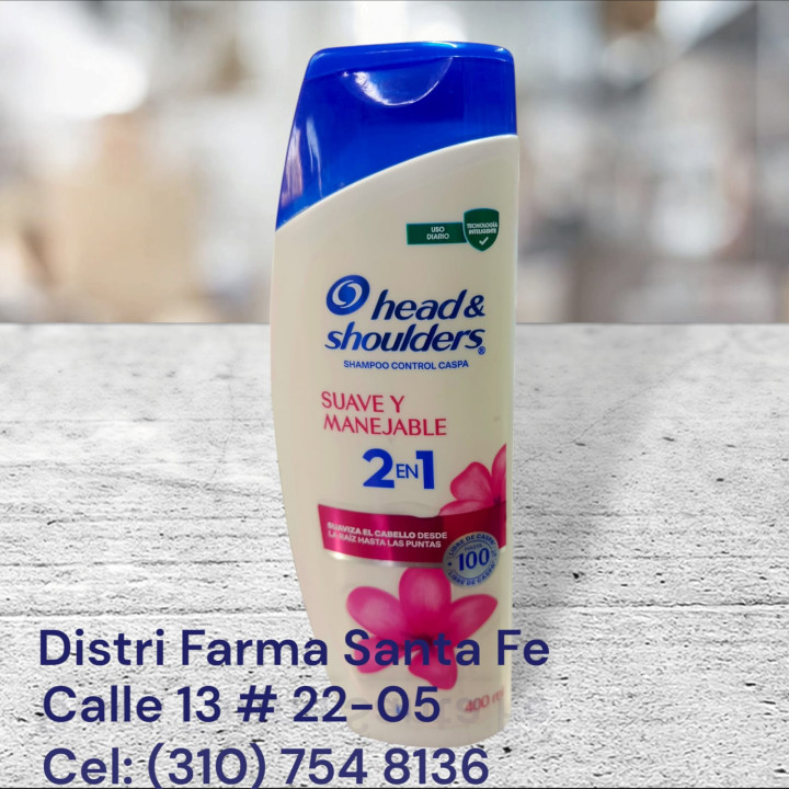 SHAMPOO H&S POTE X 400ML (IVA)