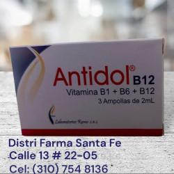 ANTIDOL B12 X 3 AMPOLLAS DE 2ML