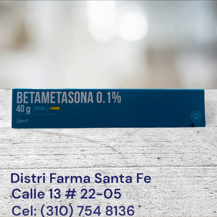 BETAMETASONA LAPROFF CREMA  0.1% X 40GR