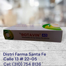 ROTAVIN 40MG X 30 TABLETAS (ROSUVASTATINA)
