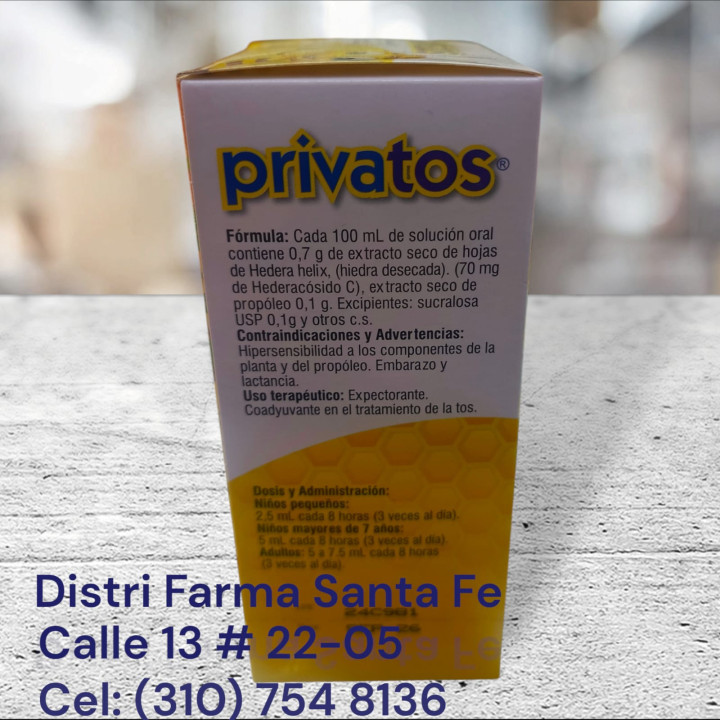 PRIVATOS SUSPENSION X 100 ML