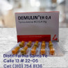 DEMULIN ER 0.4MG X 30 CAPSULAS (TAMSULOSINA HCI)