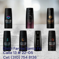 DESODORANTE AXE AEROSOL X 160ML (IVA)