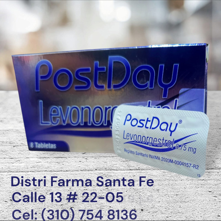 POSTDAY X 8 TABLETAS