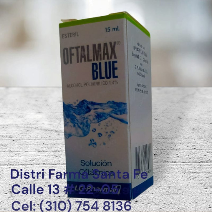 OFTALMAX BLUE (ALCO POLIVINICO) X 15ML (LAGRIMAS)