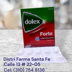 DOLEX FORTE X 50 TABLETAS (ROJO)