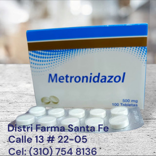 METRONIDAZOL COASPHARMA 500MG X 100 TABLETAS