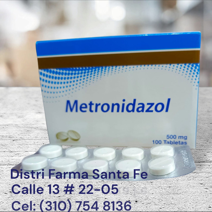 METRONIDAZOL COASPHARMA 500MG X 100 TABLETAS