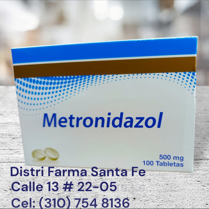 METRONIDAZOL COASPHARMA 500MG X 100 TABLETAS