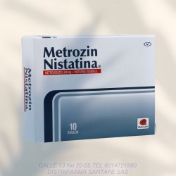 Metrozin Ovulos + Nistatina...