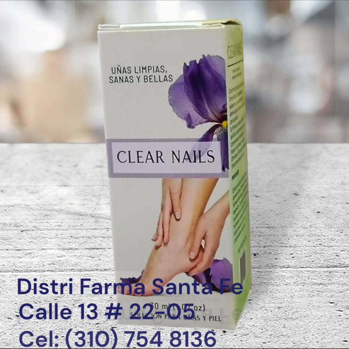 CLEAR NAJLS SOLUCION X 30ML (UÑAS SANAS Y BELLAS)