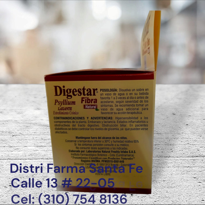 DIGESTAR X 12 SOBRES LAXANTE (FIBRA NATURAL)