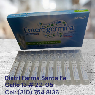 ENTEROGERMINA SUSPENSION X 10 FRASCOS