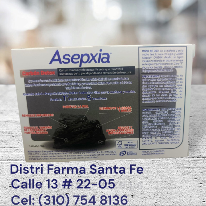 JABON ASEPXIA X 100GR