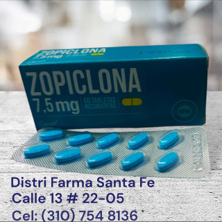 ZOPICLONA LAPROFF 7,5MG X 50 TABLETAS