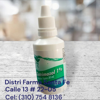 FRASCO DE CLOTRIMAZOL 1% LAPROFF SOLUCION 30ML