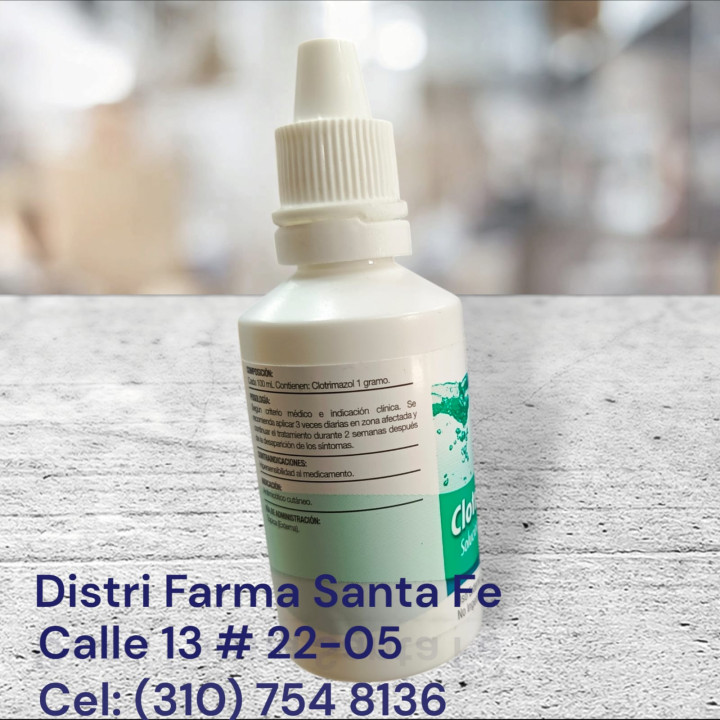 FRASCO DE CLOTRIMAZOL 1% LAPROFF SOLUCION 30ML