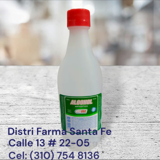 ALCOHOL DE  MEDIAS FRASCO X 345ML (ANTISEPTICO)