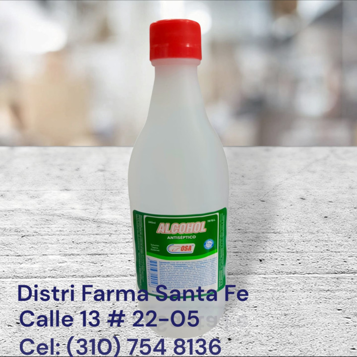 ALCOHOL DE  MEDIAS FRASCO X 345ML (ANTISEPTICO)