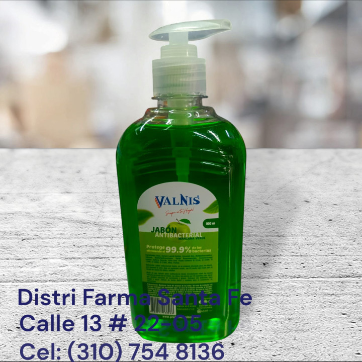 JABON LIQUIDO ANTIBACTERIAL 500ML (IVA)