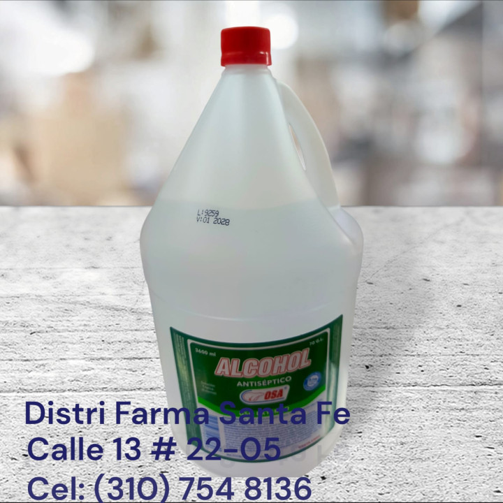 ALCOHOL OSA X FRASCO X  3600ML (GALON)