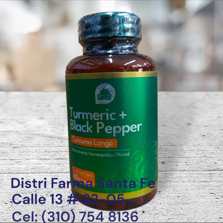 FRASCO DE TURMERIC X 60 CAPSULAS