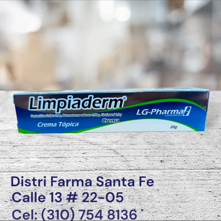 LIMPIADERM CREMA TOPICA X 20GR