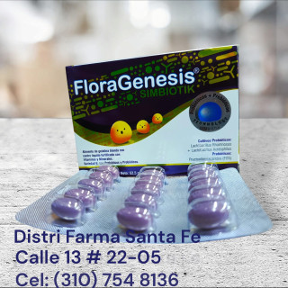 FLORAGENESIS X 30 UNIDADES (PROBIOTICOS)