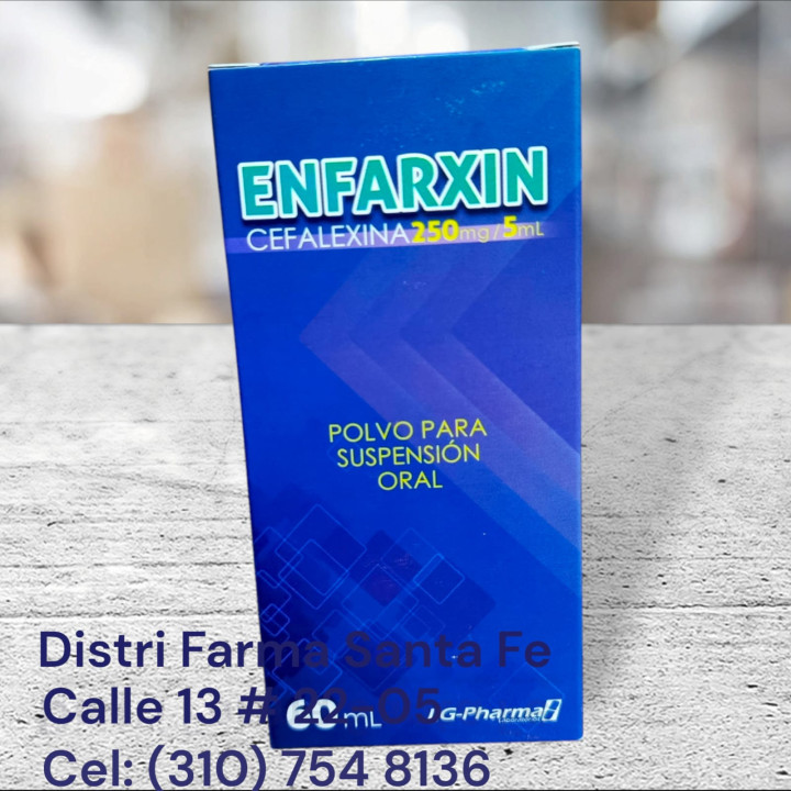 ENFARXIM CEFALEXINA SUSPENSION  X 60ML