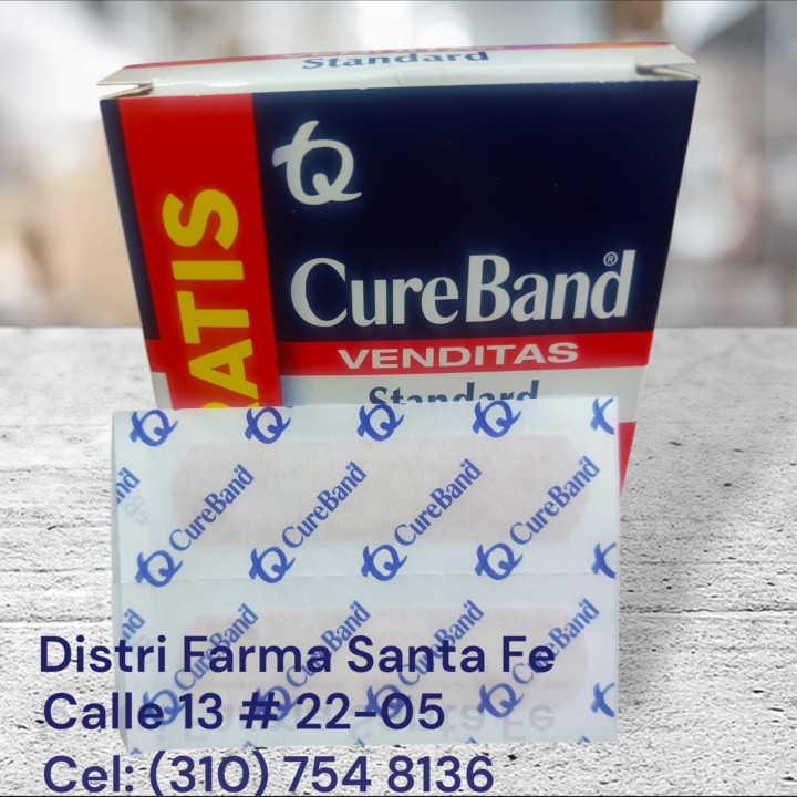 VENDITAS CUREBAND X 100 UNIDADES (TQ)