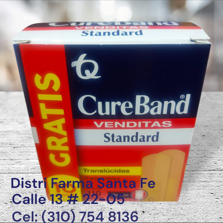 VENDITAS CUREBAND X 100 UNIDADES (TQ)