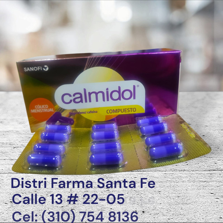 CALMIDOL COMPUESTO CAJA X 48 CAPSULAS