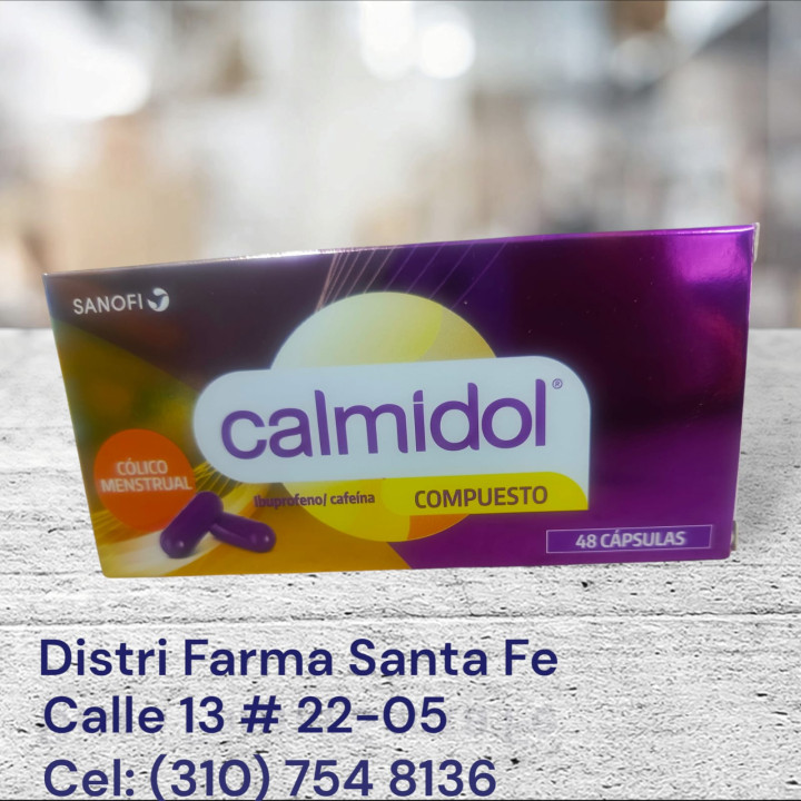 CALMIDOL COMPUESTO CAJA X 48 CAPSULAS