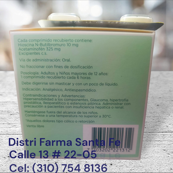 BUSCAPINA NF CAJA X 100 COMPRIMIDOS