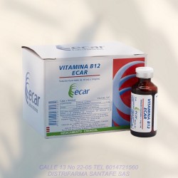 Vitamina B12 Ecar 10Ml X...