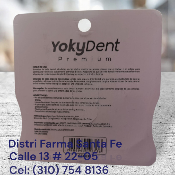 SEDA DENTAL YOKY DENT X 400MTS (IVA)