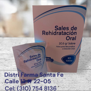 SALES DE REHIDRATACION X 30 SOBRES COASPHARMA