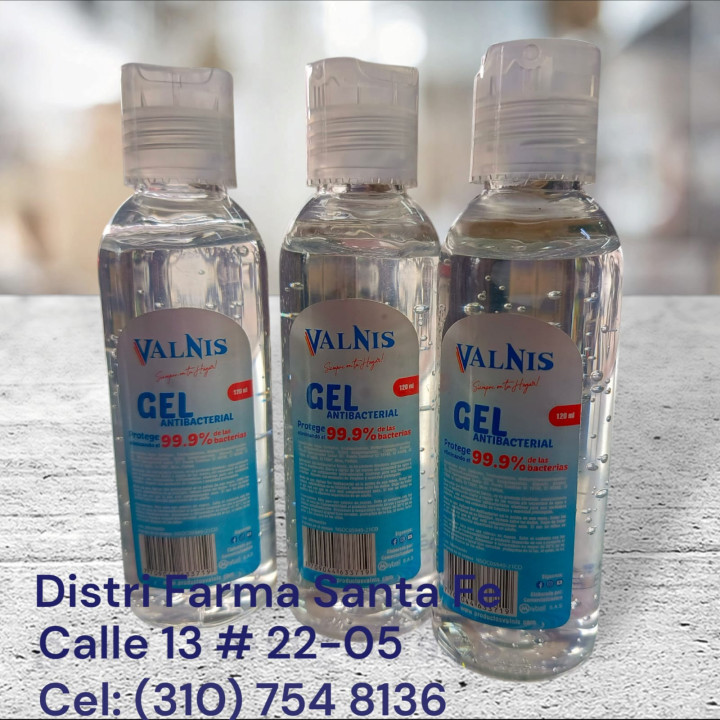 GEL ANTIBACTERIAL X 120 ML (IVA)