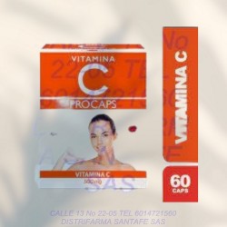 Vitamina C Procaps X 60 (Gel)