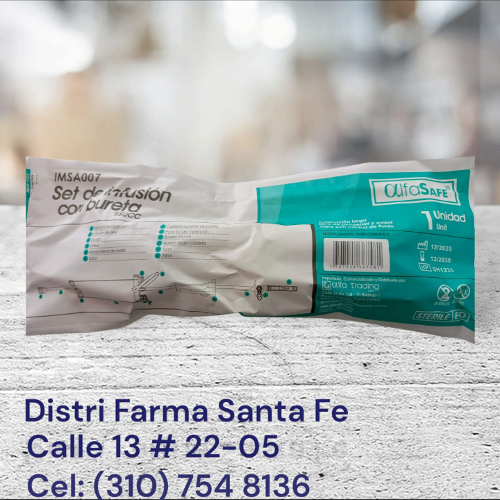 SET DE INFUSION BURETROL 150CC