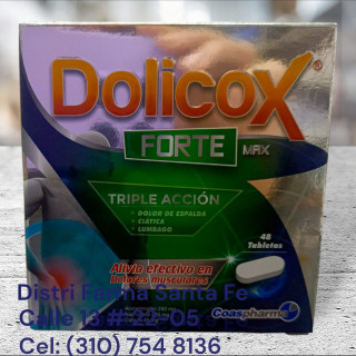 DOLICOX FORTE X 48 TABLETAS