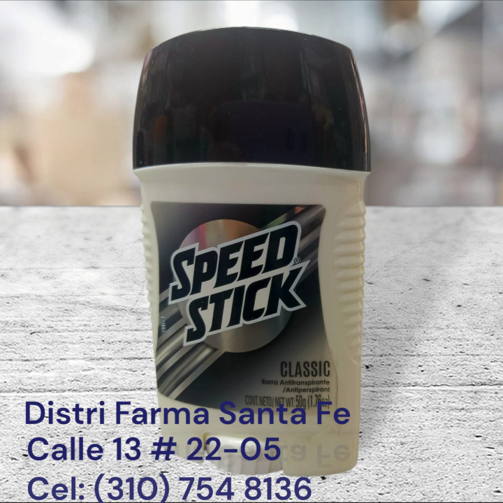 DESODORANTE SPEED STICK BARRA X 45GR (IVA)